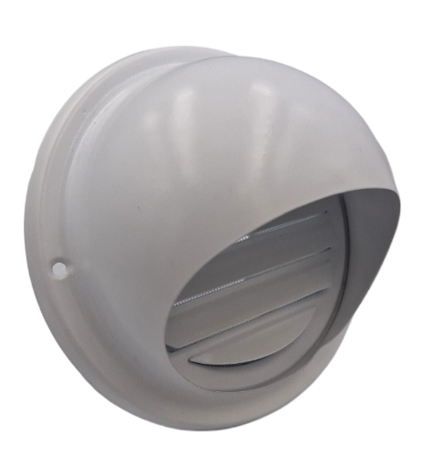 Czerpnia wyrzutnia inox biała 3